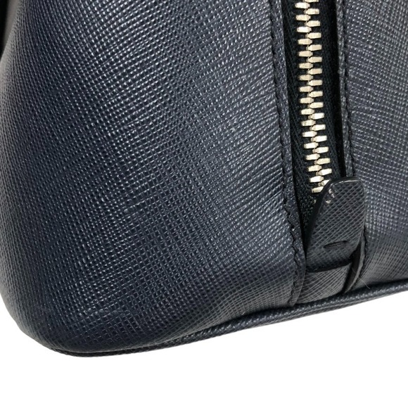 Prada 2way Handbag Leather Navy - Picture 9 of 10